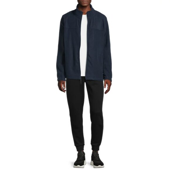 Swiss Alps Men's Full Zip Polar Fleece Jacket (X-L, Heather) - NWT, Never worn - Picture 3 of 4